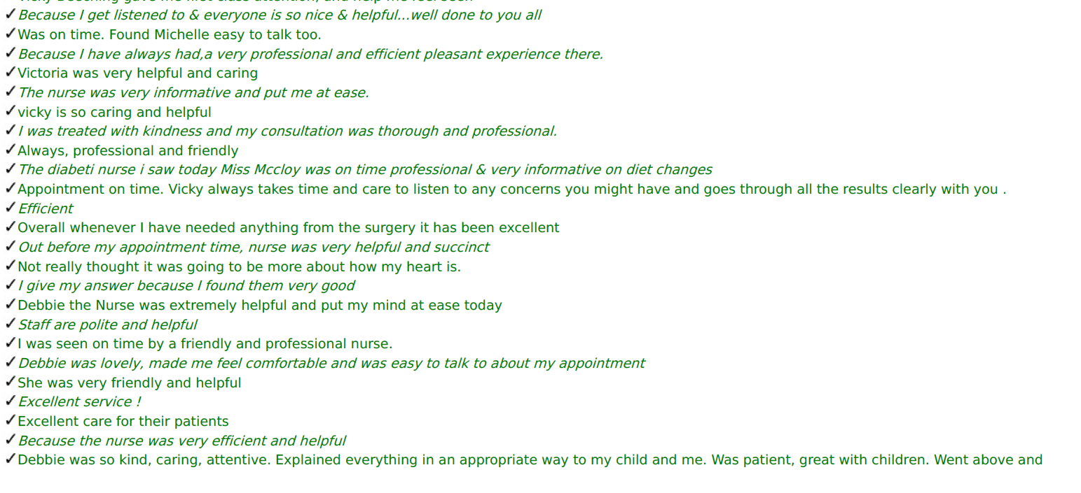 Comments 2 Sept 26